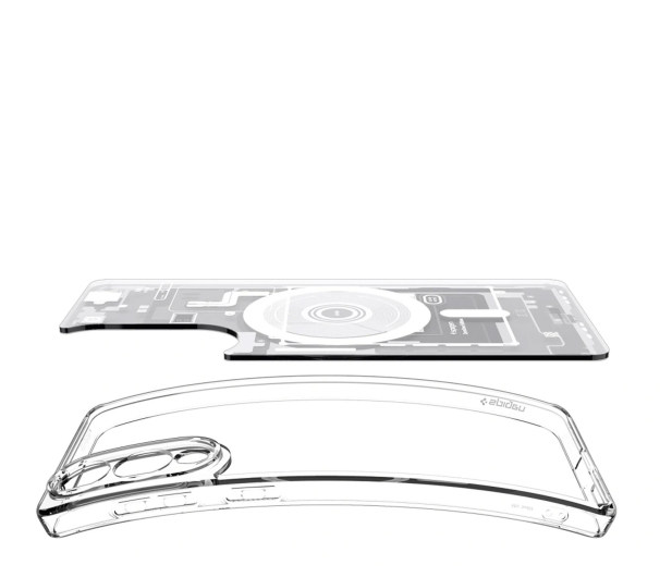 Spigen Ultra Hybrid Mag Magsafe do Galaxy S25 Edge Zero One White - 1343720 - zdjęcie 7